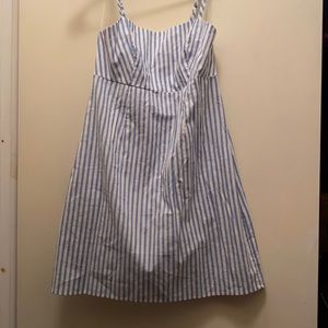 Kendall & Kylie Blue and white striped dress